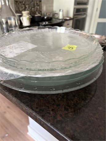 Glass Serving Plates