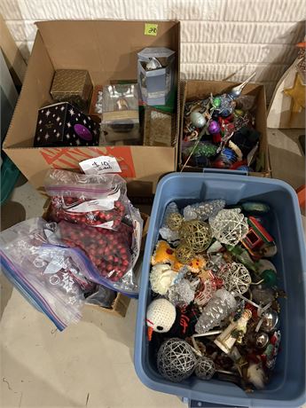 Christmas Decor, Bulbs