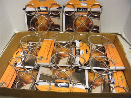 Bar B-Q Beer Can Chicken Roasters
