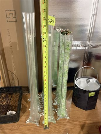 Tall Glass Vases