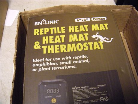 Reptile Heat Mat & Heat Mat Thermostat