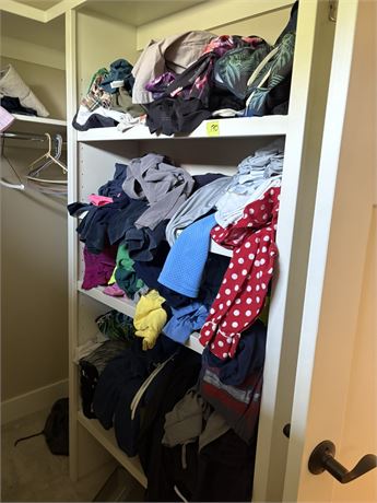 Clothing Shelf Lot, T-shirts