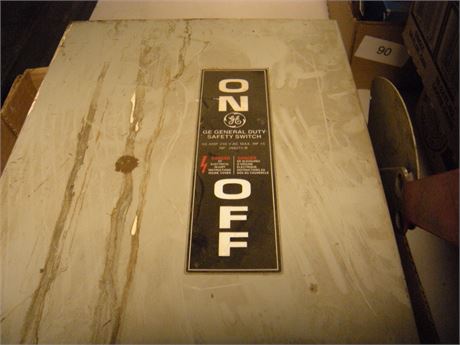 GE General Duty Safety Switch