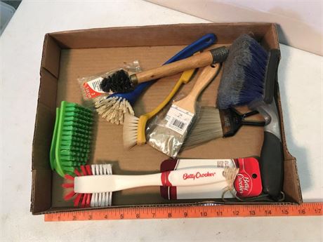 Flat of Brushes