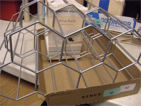 Kirkton House Chrome Wine Rack