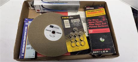Sanding Stones & Sanding Sleeves & More