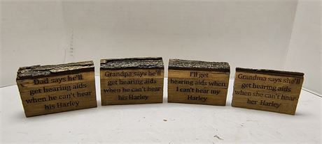 Lot Of Wood Decorations
