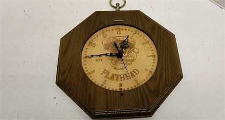 Flathead Wood Clock