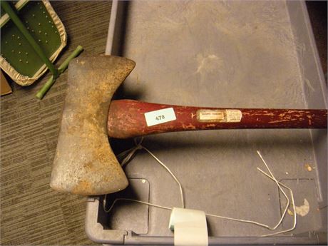 Hickory Handle double sided Axe
