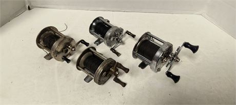 Lot Of Various Fishing Reels
