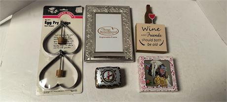 Egg Fry Rings & Ornamental Coasters & More