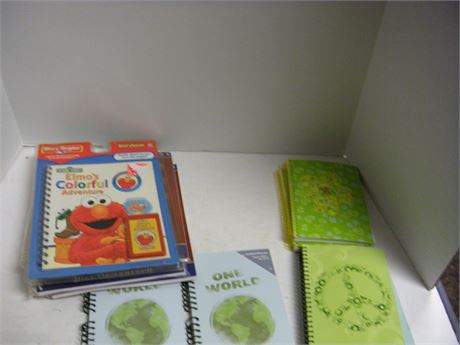 Lot Of Small Notebooks & Books