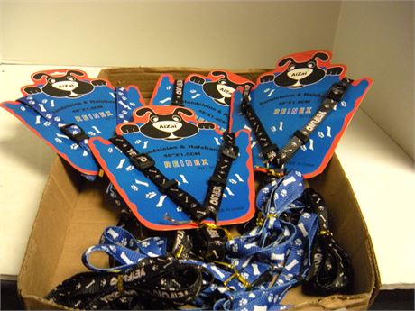 Flat Of Dog Harnesses