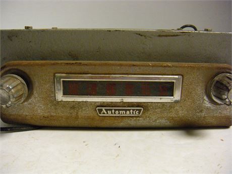 Vintage Automatic Car Stereo