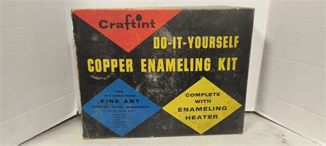 Craftint Do-It-Yourself Copper Enameling Kit