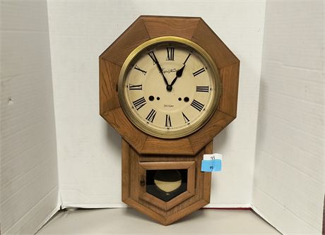 Montgomery Ward Co. 30 Day Drop Octagon Clock
