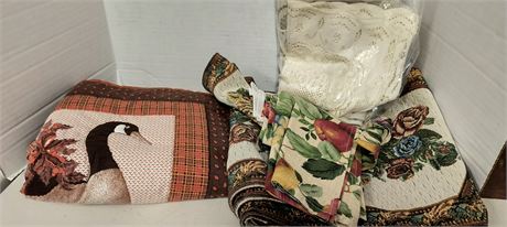 Lot Of Various Linens
