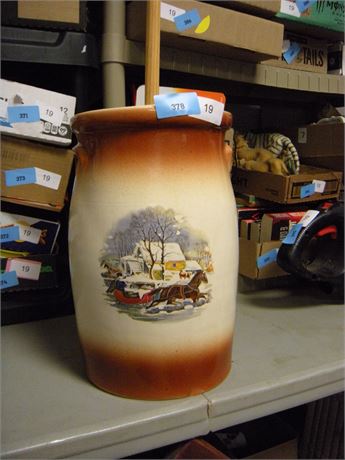 Vintage 5 Gallon Butter Churn