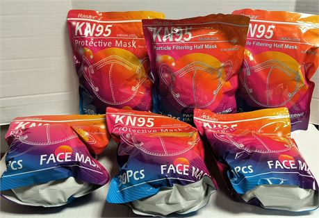 Flat Of KN95 Face Mask