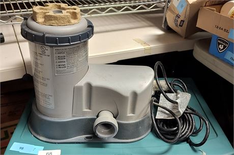 Flowclear Pool Filter Pump Model #90342 Has Crack In Plastic Pump Case