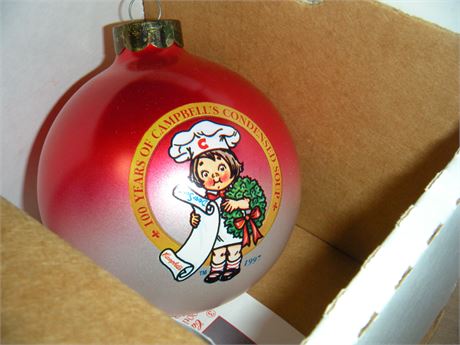 Cambell's Soup Christmas Ornaments