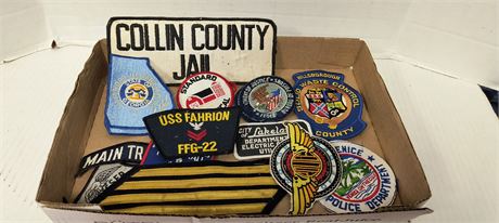Vintage Sew On Patches