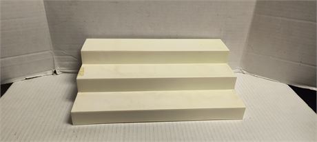 Plastic 3 Tier Display Shelf