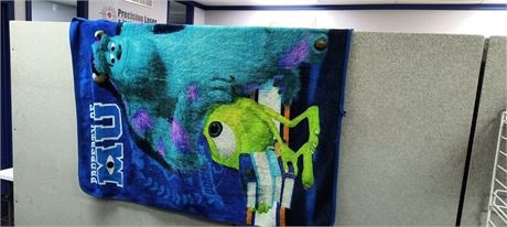 Monster Inc. Throw Blanket
