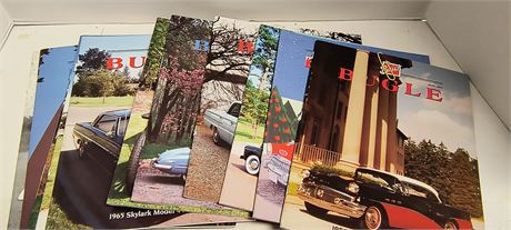 Vintage Buick Bugle Magazines
