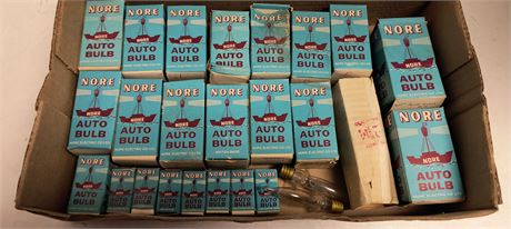 Vintage Nore Auto Bulbs