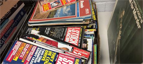 Large Lot Of Various Racing Magazines