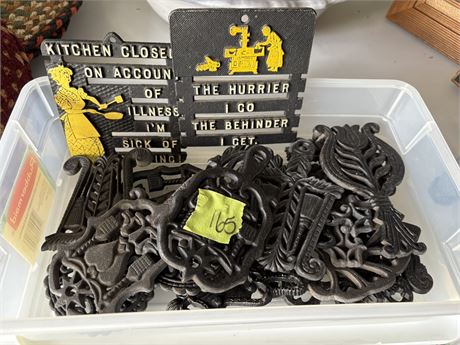 Vintage Cast Iron Trivets