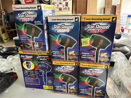 Star Shower Holiday Lights