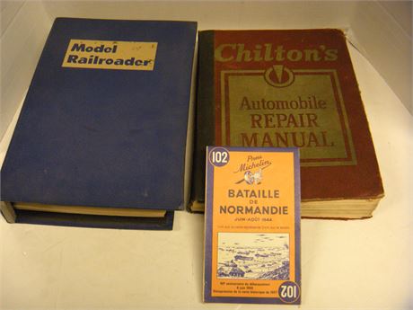 Repair Manual and Railroad Book