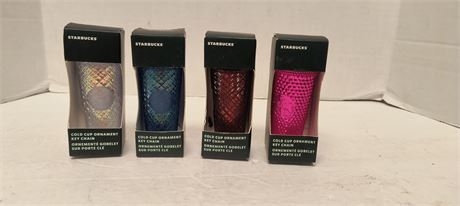 Starbucks Cold Cup Ornament Keychains