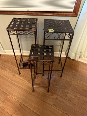 Plant Stands, Metal Tables