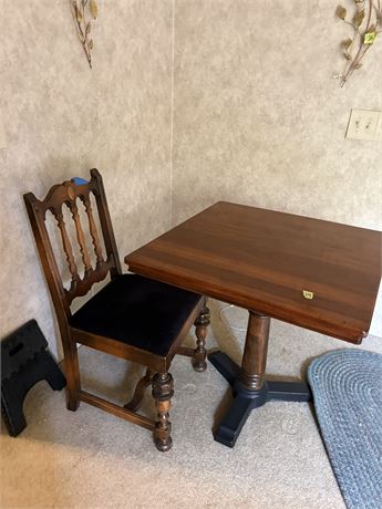 Table and Chair