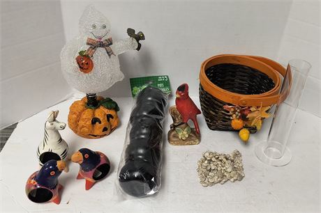 Flat Of Seasonal Decorations