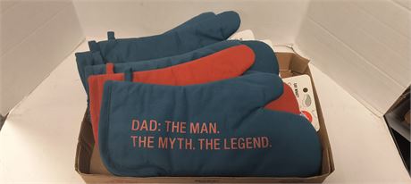 Flat Of Oven Mitts
