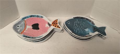 Lot Of Plastic Fish Plates