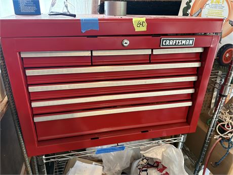 Craftsman Toolbox and Tools