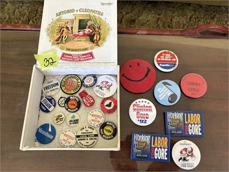 Vintage Collectible Pins