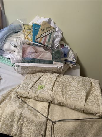 Linens, Sheets, Curtains
