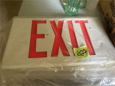 Exit Sign