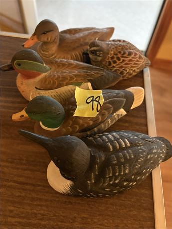 Carved Ducks
