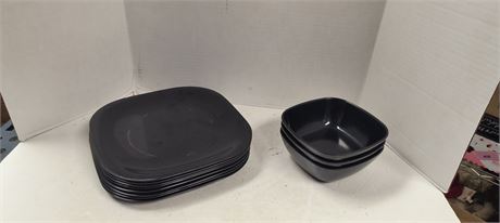 Lot Of Plates & Bowls