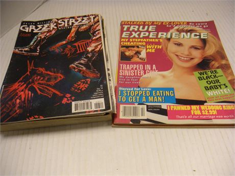 Various Magazines & Comic Books