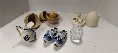 Flat Of Collectible Glassware