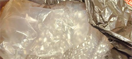 Trash Bag Of Bubble Wrap