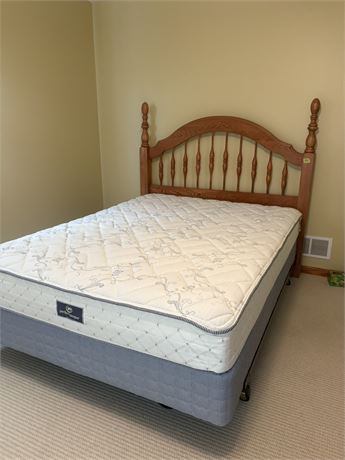 Bed Frame and Mattress